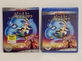 NEW Aladdin Blu-Ray + DVD + Digital Copy - Walt Disney Signature Collection 1994 - £7.96 GBP