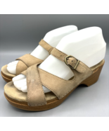 Dansko Women’s Sandals Wedge Strap Buckle  Leather Size 38 - $340.54 MXN