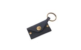 Full-Grain Leather Keychain Coin Holder for Man and Women, Airtag Wallet &amp; More, - £7.70 GBP+