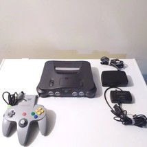 Nintendo 64 N64 Console System w/ Controller, Memory Card, Tested &amp; Working!  - £69.43 GBP