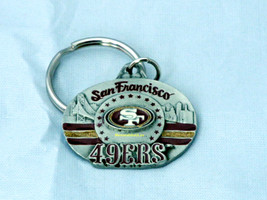 San Francisco 49ERS NFL Pewter Key Chain - £3.90 GBP