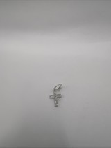 New 100% Authentic PANDORA 925 Ale Pave Sparkling Cross Dangle Charm 791... - $34.64