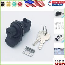 High-Quality Push Button Lock for Tool Boxes &amp; Electronic Boxes - Black ... - $27.89 CAD