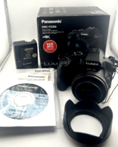 Panasonic Lumix Dmc FZ300 12.1MP Digital Slr Camera Leica Hd 4K Wi Fi Iob Mint - £294.80 GBP
