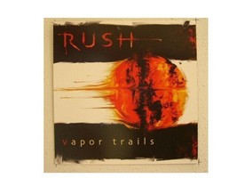 Rush Poster Flat 2 sided and a handbill Vapor Trails - £10.56 GBP