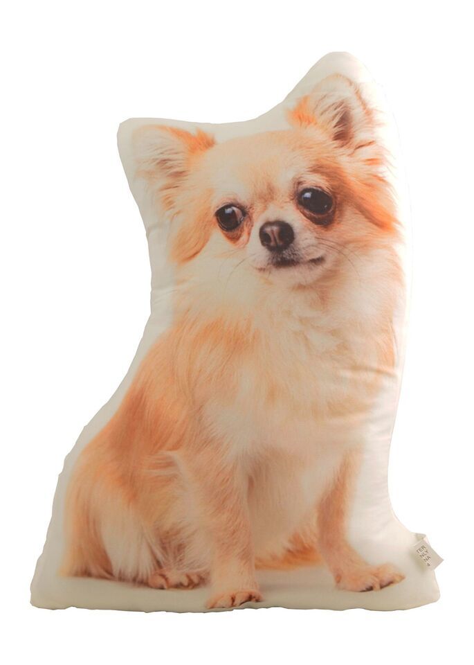 Dog Shaped Photo Decorative Accent Throw Pillow - $16.16