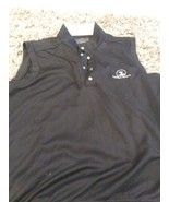 Pebble Beach Men&#39;s Golf Vest Size. Small Black Pullover  V Neck - $14.95