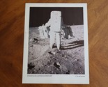 Vintage NASA 11x14 Photo/Print 69-HC-697 Aldrin Seismometer Laser Reflector - $12.00