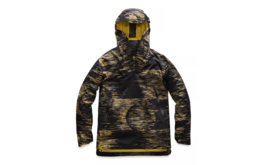 Northface Cryos 3L New Winter Cagoule Jacket TNF Black Solar Flare Print... - $200.20