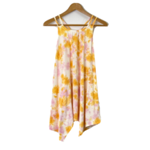 Melrose Market Sundress Women&#39;s size Medium Tie Dye Handkerchief Hem Mul... - £17.64 GBP