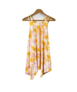Melrose Market Sundress Women&#39;s size Medium Tie Dye Handkerchief Hem Mul... - £17.95 GBP