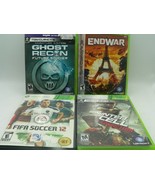 Xbox 360 Lot of 4 Games: Ghost Recon, End War, Splinter Cell Conviction ... - $276.38 MXN