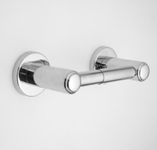 Franklin Brass 9” Toilet Paper Holder Polished Chrome On Brass Tempra Usa Mint - £3.94 GBP