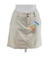 COLUMBIA Omni Shield Women&#39;s Active Fit Beige Nylon Stretch Skort Size 10 - $510.00 MXN