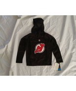 NHL Unisex Kids New Jersey Devils Cozy Long Sleeve Hoodie Black Sweatshi... - £19.33 GBP
