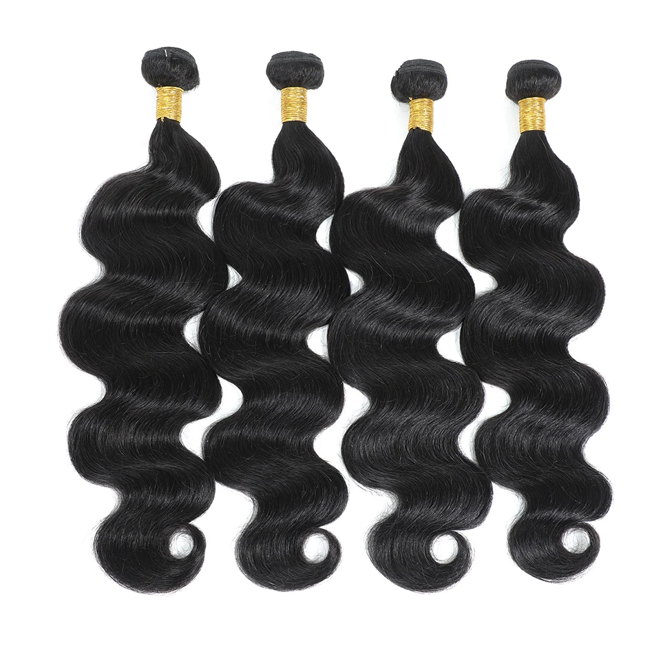 BINF 8-30 Wholesale Body Wave Bundles Malaysian Hair Weave Bundles 1/3/4 PCS Raw - £14.32 GBP+