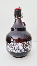 Fresh Beer Ale 2 Litres Growler Craft Beer Amber Empty Stone Brewing Co. w/ Flip - £6.80 GBP