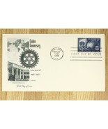 US Postal History Cover FDC 1955 Golden Anniversary Rotary International... - £8.60 GBP