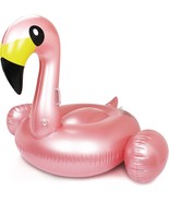 Giant Inflatable Pink Flamingo Pool Float with Comfort Handle for Swimmi... - $543.43 MXN