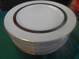 Beautiful Mikasa Fine China Narumi &quot;Plaza&quot;.......Set Of 12 Dinner Plates - £73.91 GBP
