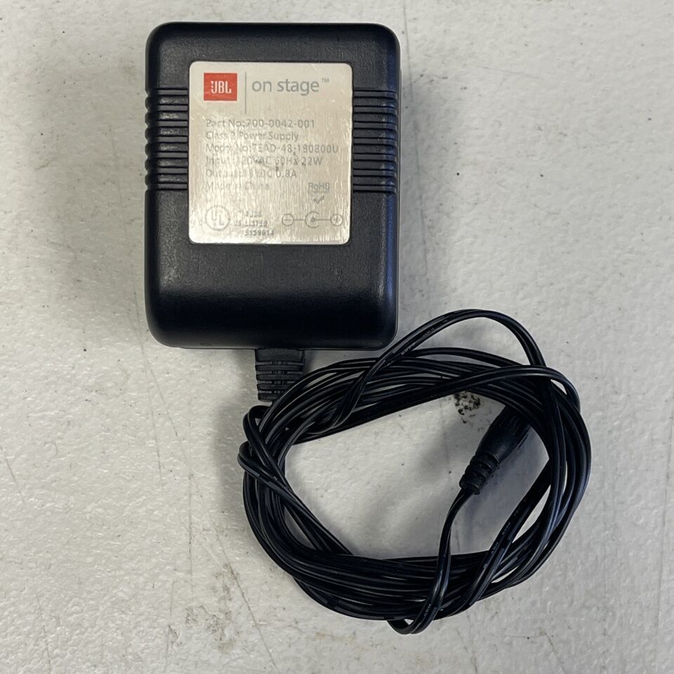 Genuine JBL on stage REMOTE &amp; Adapter Power Supply 700-0042-001 TEAD-48-... - $10.50