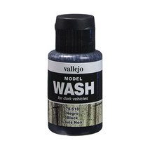 Vallejo Model Color 35 ml Wash Paints - Black  - £15.06 GBP