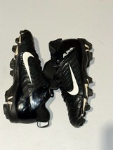 Nike Alpha Menace Shark 2 BV0146-001 Used Football Cleats Men&#39;s US 8 Black - £39.10 GBP