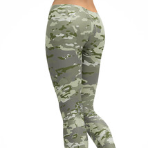 Multicam Camouflage Leggings Camo Leggings Premium Women&#39;s Legging Outfit Ver. 9 - £44.32 GBP