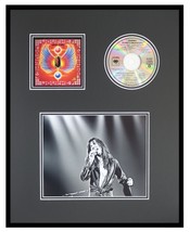Steve Perry Framed 16x20 Photo &amp; Journey Greatest Hits CD Display - £62.27 GBP