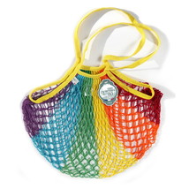 The French Filt Le Fillet Carrying Cotton Net Shopping Bag, Medium (Rainbow) - £15.62 GBP