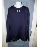 Under Armour Cold Gear Fitted BlueLong Sleeve Shirt Size YMD EUC - £14.33 GBP