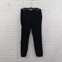 J by J Crew Pants Womens 8 Black Skinny Leg Leggings Low Rise Side Zip - $24.99