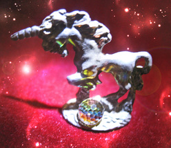 Haunted Free W $77 Mighty Unicorn King Of Luck &amp; Purification Power Ooak Magick - £0.00 GBP