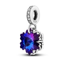 2024 New S925 Murano Star Leaf Dangle Charm for Bracelet and Necklace - £8.49 GBP