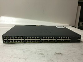 Cisco WS-C2960X-48TS-LL 48 Port Gigabit Ethernet Switch Tested 2960X Lan Lite - $46.74