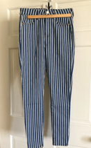 Guess Engineer Stripe stretch Jeans Size 28&#39;&#39; waist xs-s - £11.87 GBP