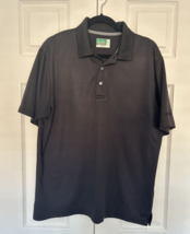 Ben Hogan Performance Polo Golf Shirt - Black Large - Pre-Owned - £11.70 GBP