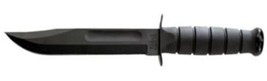 Kabar 1212 Full Size Black Straight Edge Combat Knife 7in Blade - £72.63 GBP