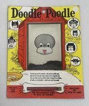 The Original Doodle Poodle Magnetic Drawing Toy Perky Poodle No. 52 Vintage New - £12.22 GBP