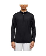 GREG NORMAN Men&#39;s Micro Fleece Lined Quarter Zip Long Sleeve Pullover, B... - $15.05