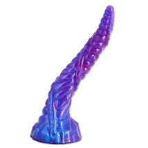 11Inch Long Anal Dildo With Suction Cup, Thrusting Silicone Unicorn Unisex Dildo - £43.24 GBP