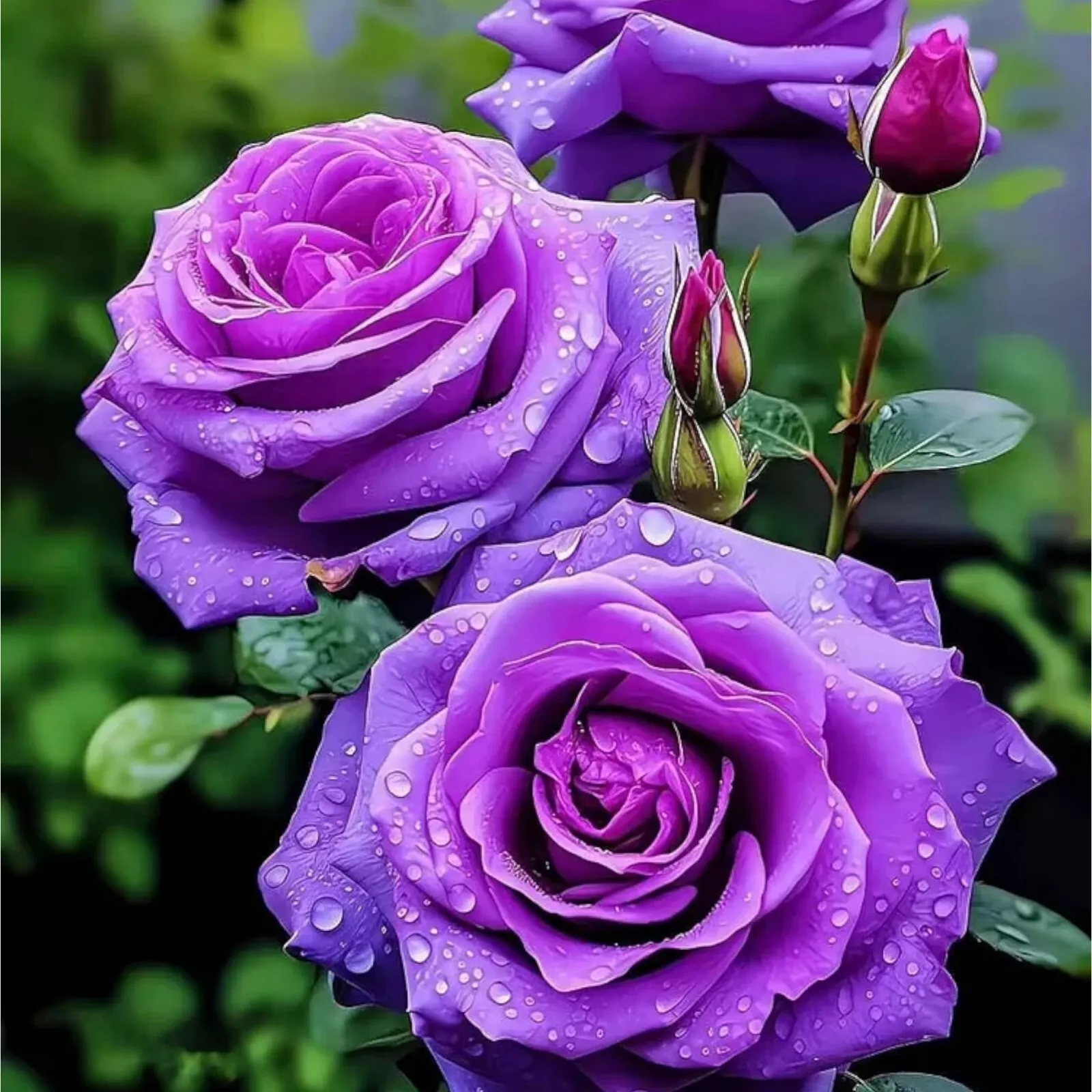 20++Luxury Purple Rose Seeds - Ideal for Home Gardens - €2,60 EUR