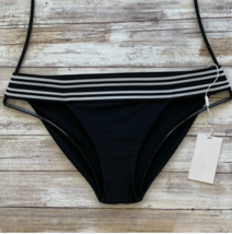 Mikoh Swim Kaupo Striped Banded Moderate Cut Bikini Bottom (S) Nwt $112 - £88.75 GBP