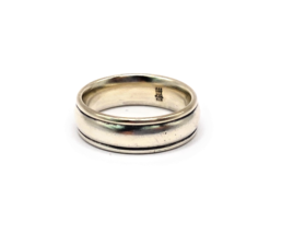 James Avery Sterling Silver Regal W 6.5mm Wedding Band Ring Size 9 - $1,022.08 MXN