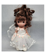 Precious Moments Beautiful Ballerina 9&quot; Brunette Doll Figure 2016 White ... - £37.15 GBP