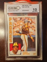 Rare 1984 Topps Nestle #251 Tony Gwynn Padres Hof Gem Mint, San Diego Padres,Mlb - £98.84 GBP