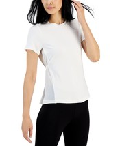 MSRP $60 Alfani Womens Printed T-Shirt White Size Medium - £9.71 GBP