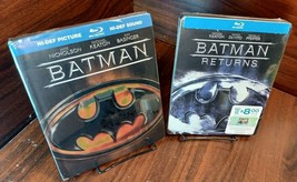 Batman 1989 Digibook + Returns 1992 Steelbook (Blu-ray) NEW (Sealed)-Free S&amp;H! - £35.00 GBP