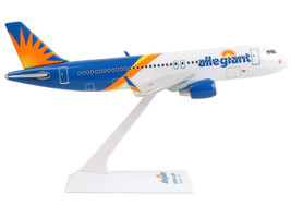 Airbus A320 Commercial Aircraft Allegiant Air N246NV White &amp; Blue w Orange Strip - £24.87 GBP