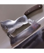 Vintage Horse Soviet Prison Art Meat Cleaver Butcher Knife Axe Handmade ... - €102,99 EUR